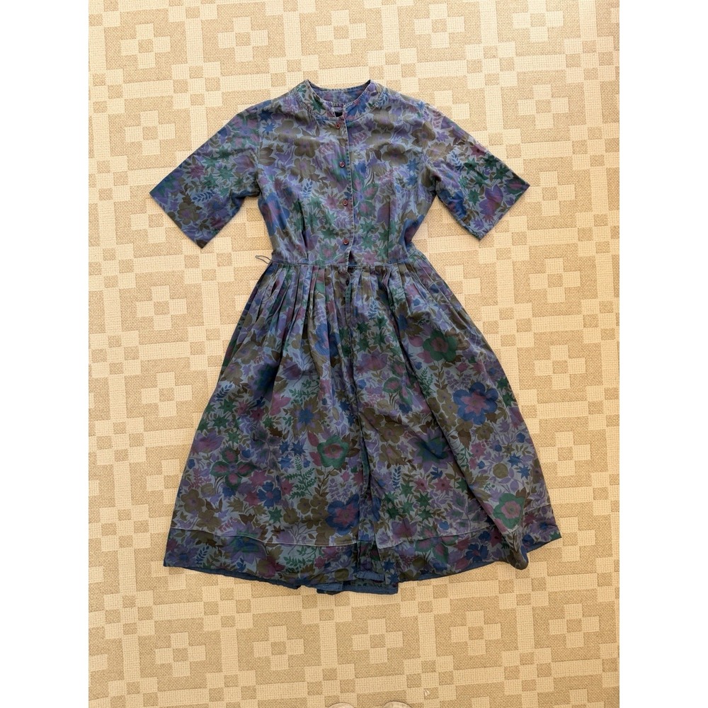 Vintage 50s 60s Countrywise Macshore Classics Dress XS Small 9/10 Cottagecore